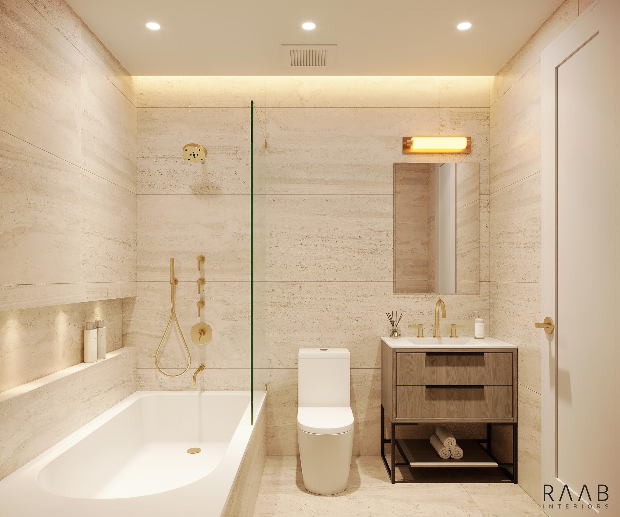 Master bathroom