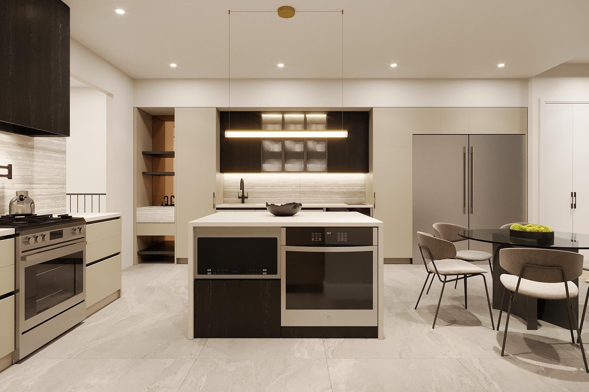 Kitchen and dining