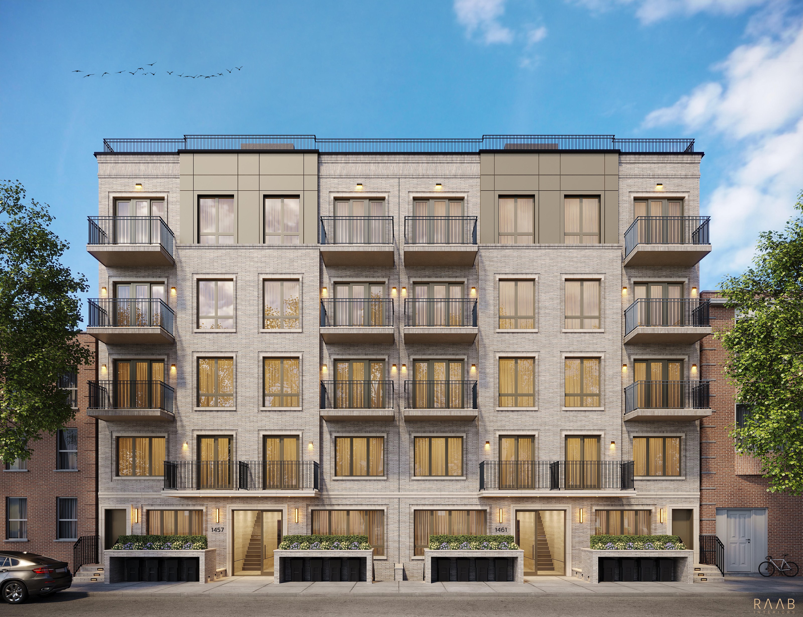 Facade of The 53rd Residences